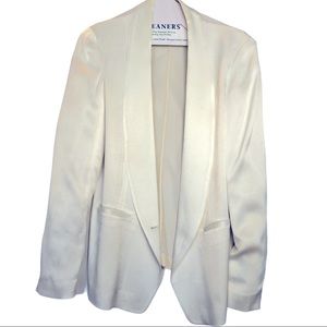 Robert Rodriguez White/Cream Silk Blazer